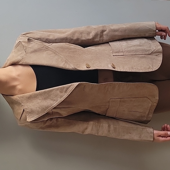 Rare vintage Leather Benchmark Jacket Made in Romania - Picture 5 of 5